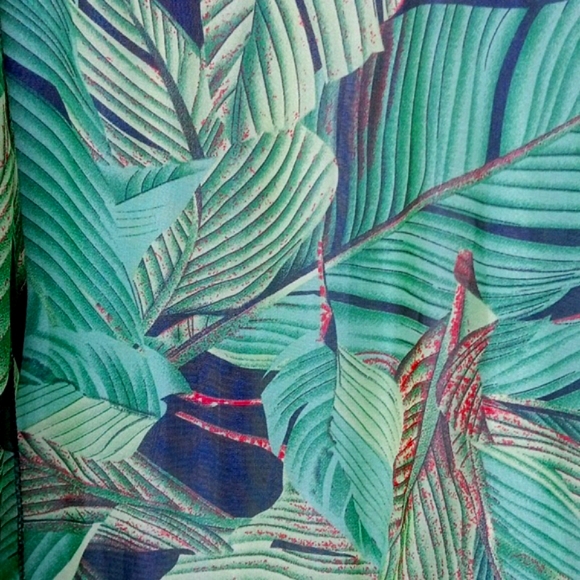 🔹️Palm Leaf Maxi Dress - Picture 11 of 13